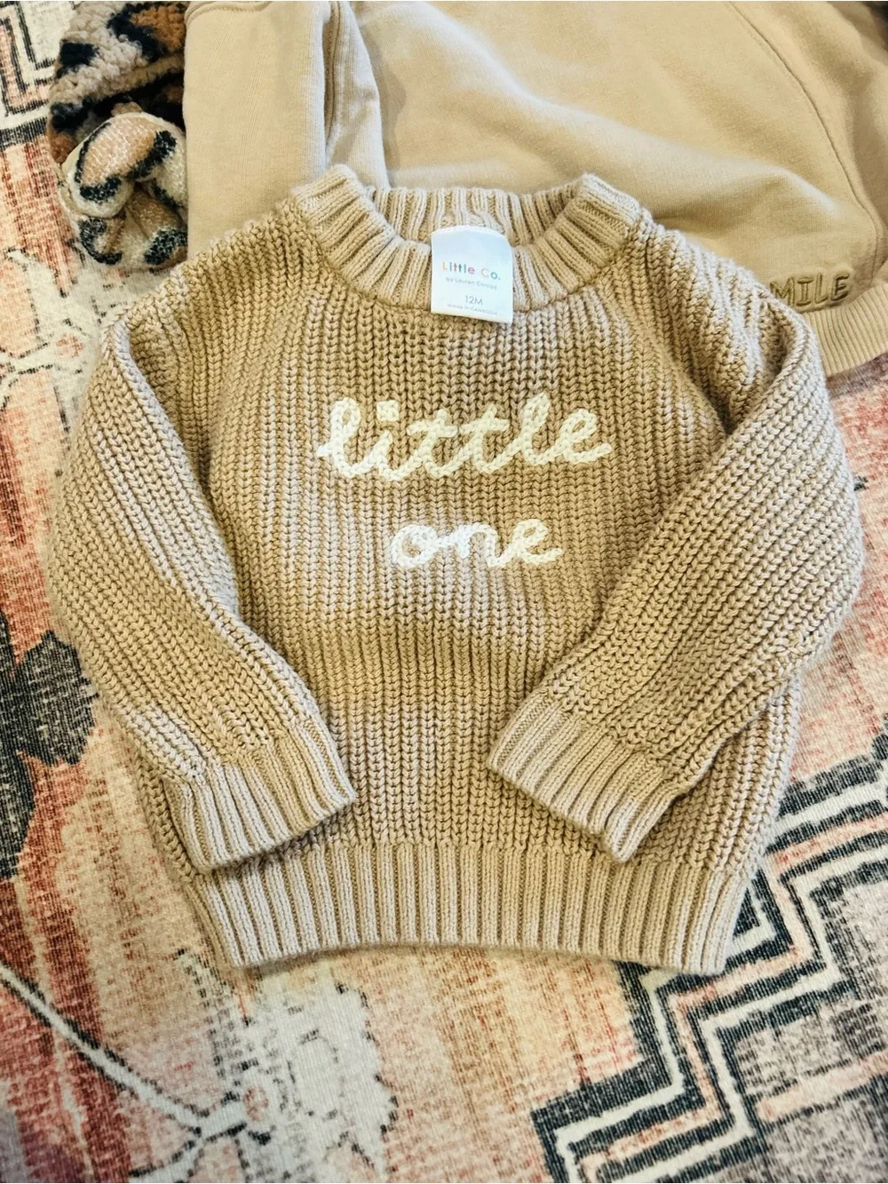 Baby Girl Fall Sweater Bundle Size 12 & 18 Months